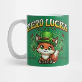 Zero Lucks Given St Patrick's Day Mug